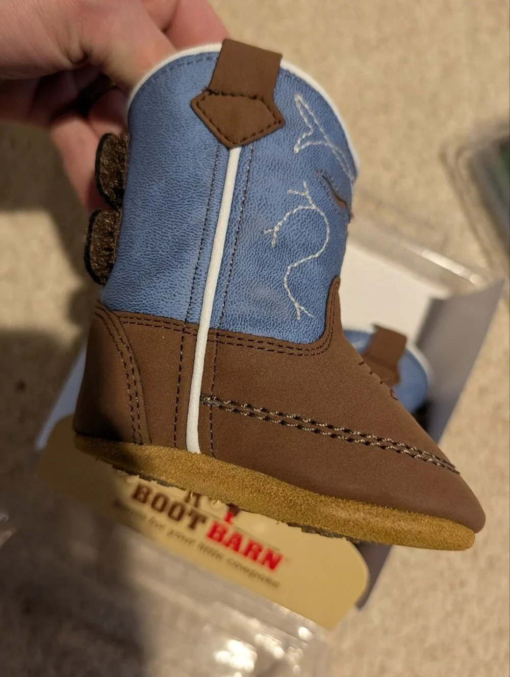 NWT lil BootBarn Baby Cowboy Boots